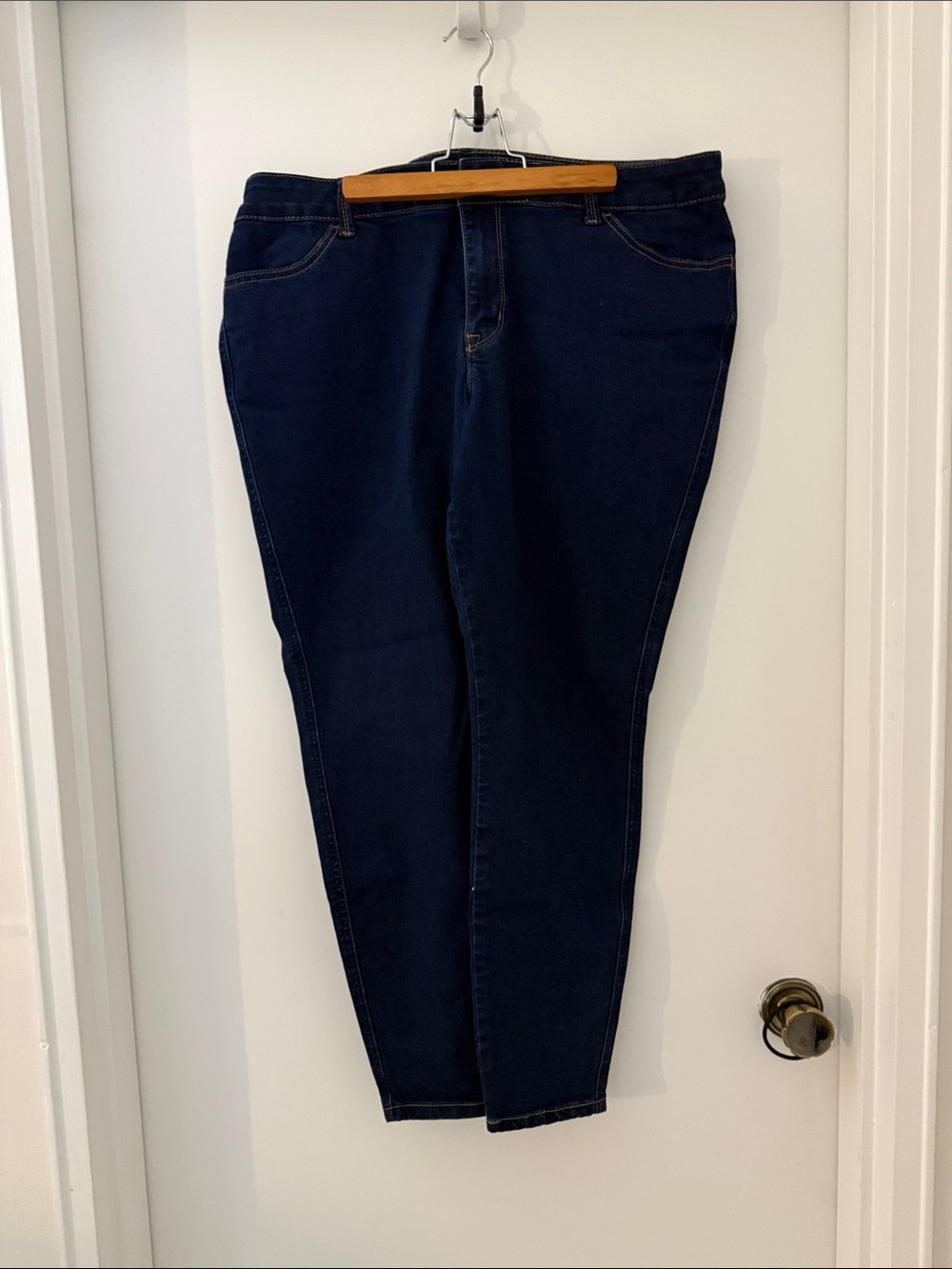 Maurices Navy Stretch Jeggings